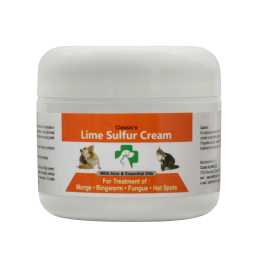 Lime Sulfur Pet Skin Cream - Pet Care and Veterinary Treatment for Itchy and Dry Skin - Safe Solution for Dog, Cat, Puppy, Kitten, Horseâ€¦