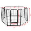 High Quality Wholesale Cheap Best Large Indoor Metal Puppy Dog Run Fence / Iron Pet Dog Playpen