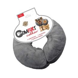 Arlee Pet Products Poly Filled Adjustable E-Collar Charcoal Small