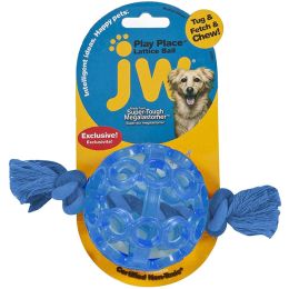 JW Pet Playplace Lattice Ball Dog Toy Assorted Medium