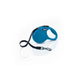 Flexi Classic Retractable Tape Dog Leash Blue 10 ft Extra-Small