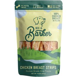 Beg and Barker Dog Strips Chicken Breast 10Oz