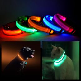 LED PET Safety Halo Style Collar (Color: Blue)