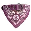 Cute Adjustable Small Dog Collars Puppy Pet Slobber Towel Outdoor Cat Collar Dog Bandana